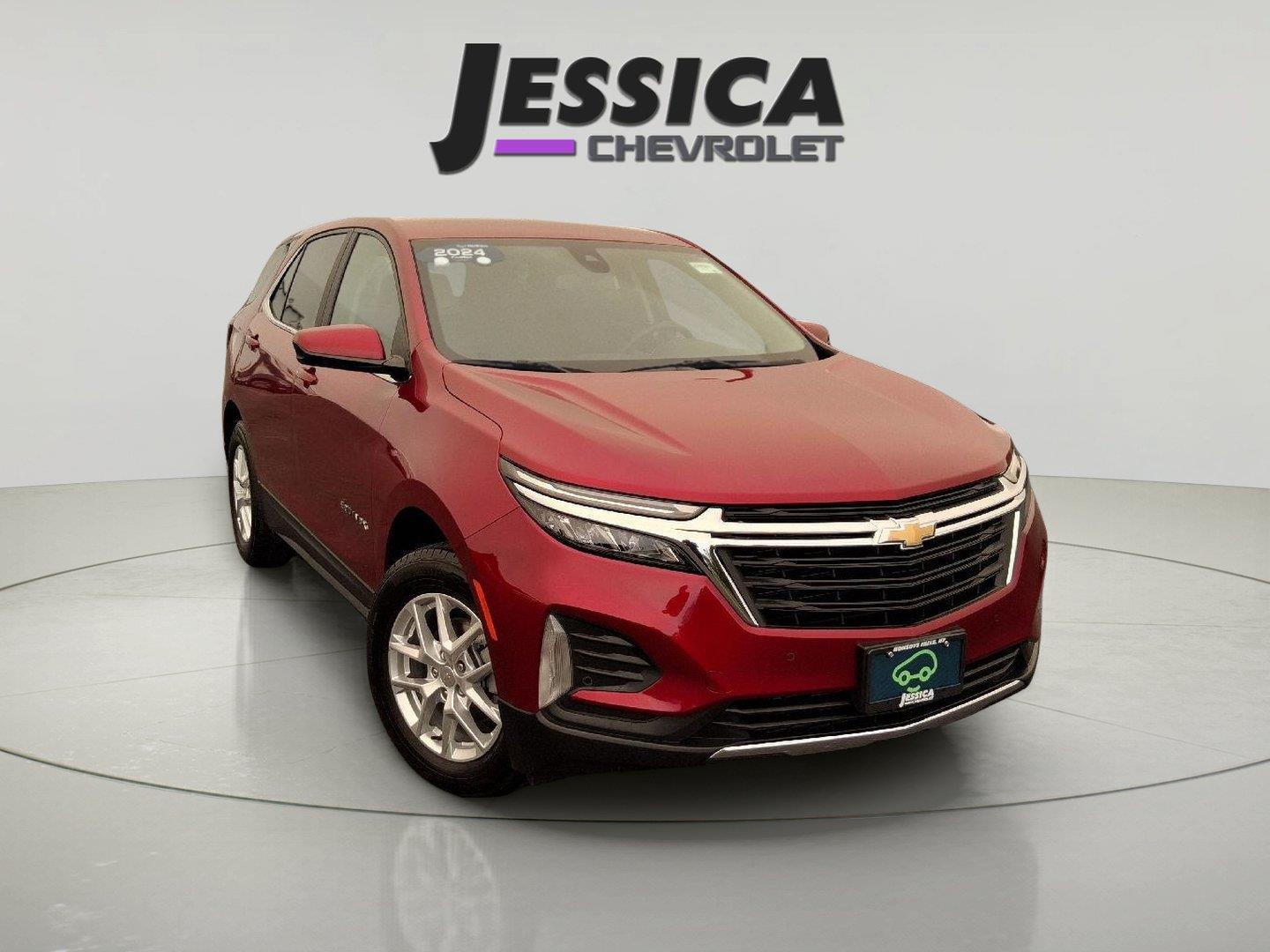 Radiant Red Tintcoat 2024 Chevrolet Equinox SUV / Crossover Four-Wheel Drive 6-Speed Automatic Overdrive