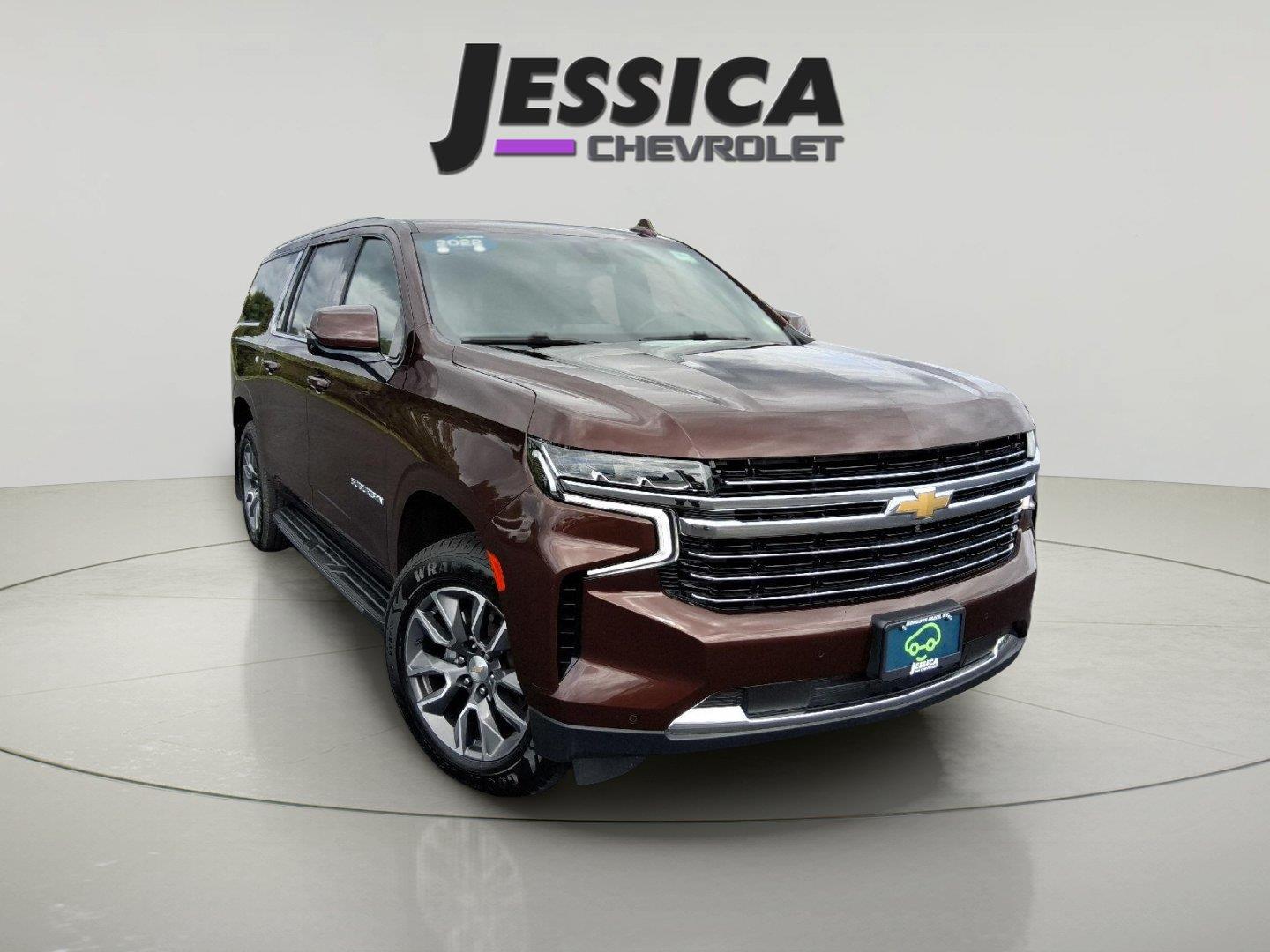 Auburn Metallic 2022 Chevrolet Suburban SUV / Crossover Four-Wheel Drive Automatic
