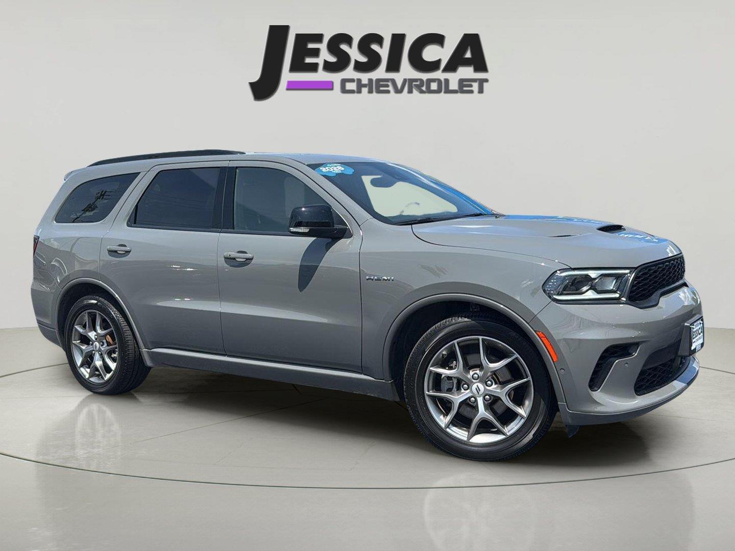 Gray (Destroyer Grey) 2026 Dodge Durango SUV / Crossover All-Wheel Drive 8-Speed Automatic