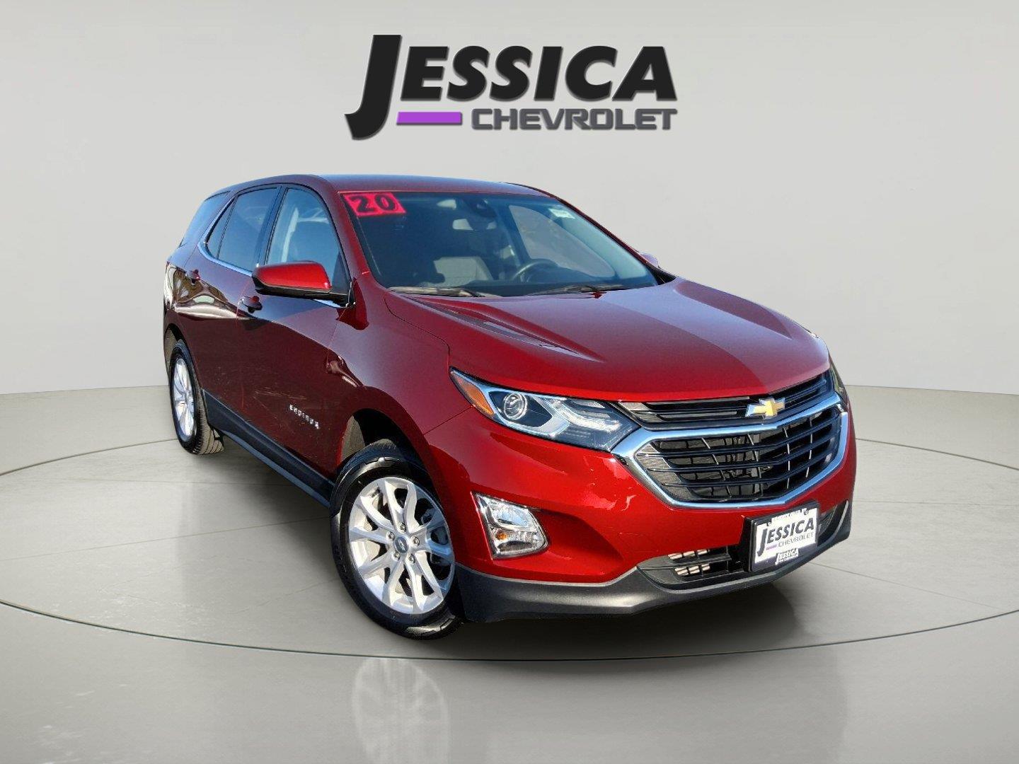 Cajun Red Tintcoat 2020 Chevrolet Equinox SUV / Crossover Four-Wheel Drive 6-Speed Automatic Overdrive