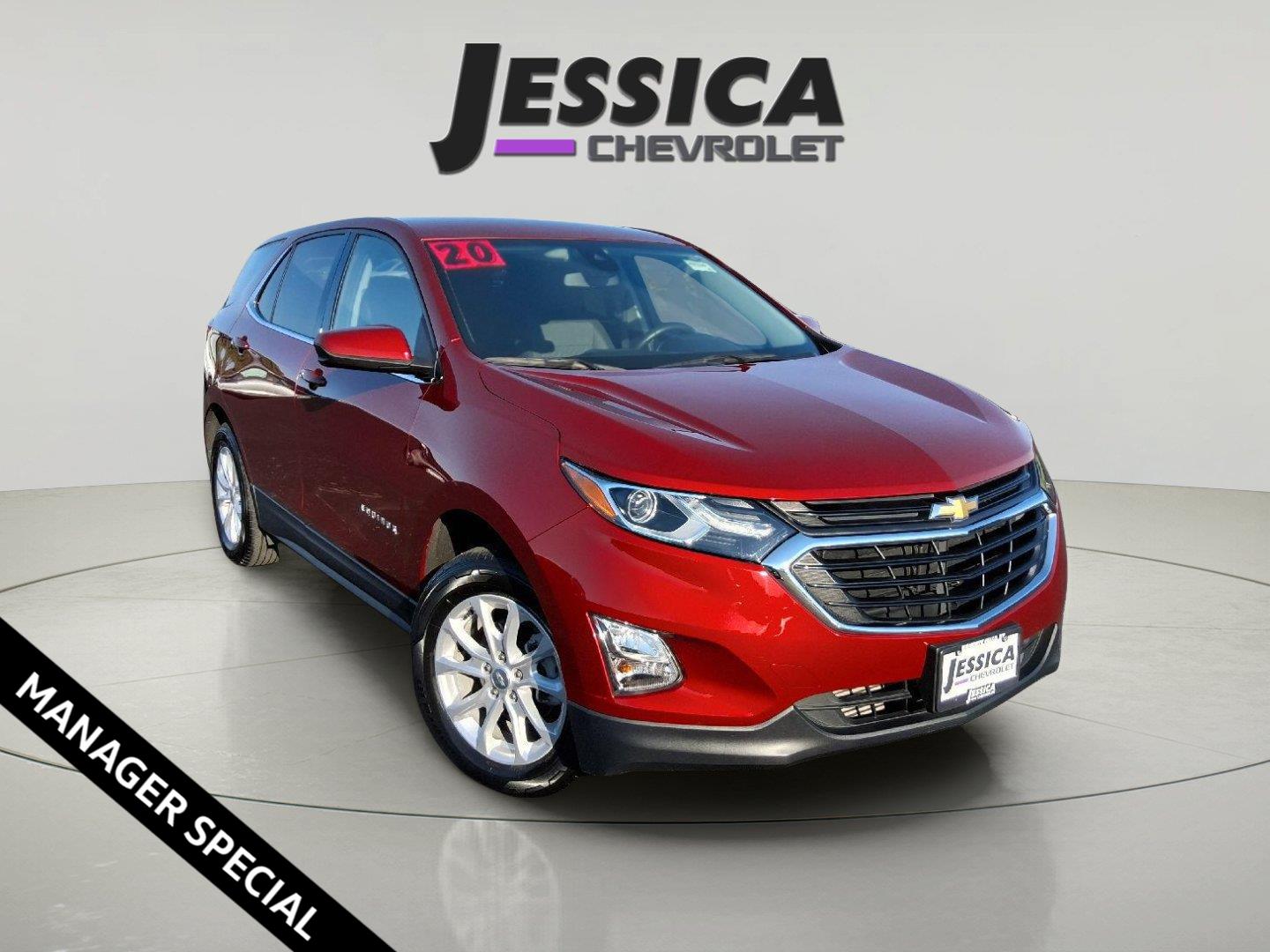Cajun Red Tintcoat 2020 Chevrolet Equinox SUV / Crossover Four-Wheel Drive 6-Speed Automatic Overdrive
