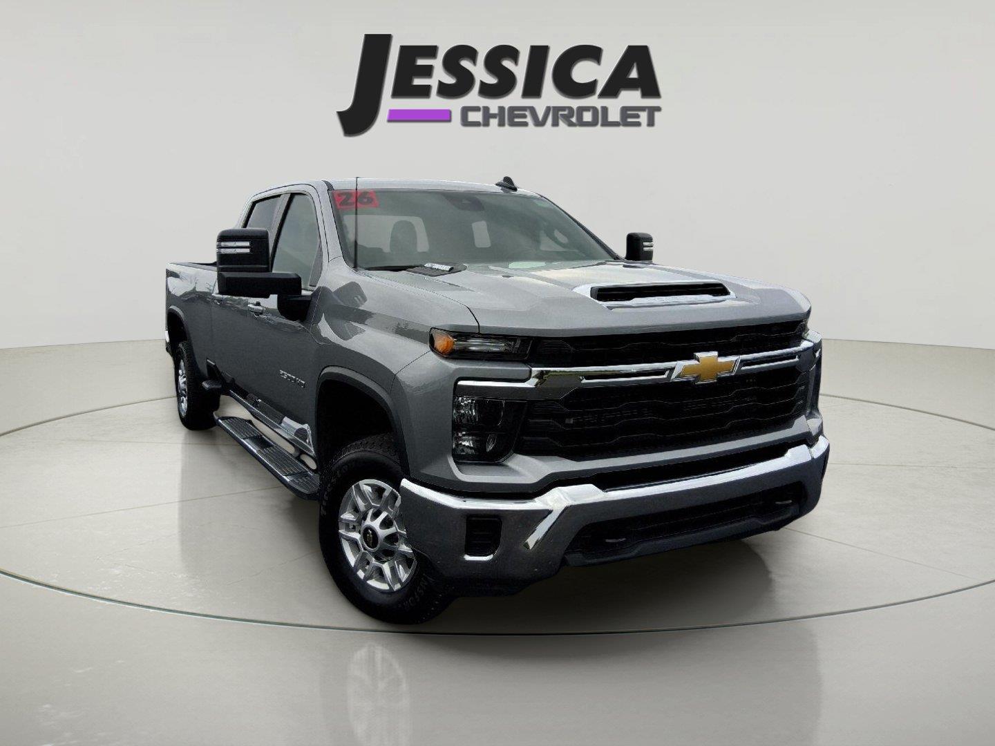 Sterling Gray Metallic 2026 Chevrolet Silverado 2500HD Pickup Truck Four-Wheel Drive Automatic