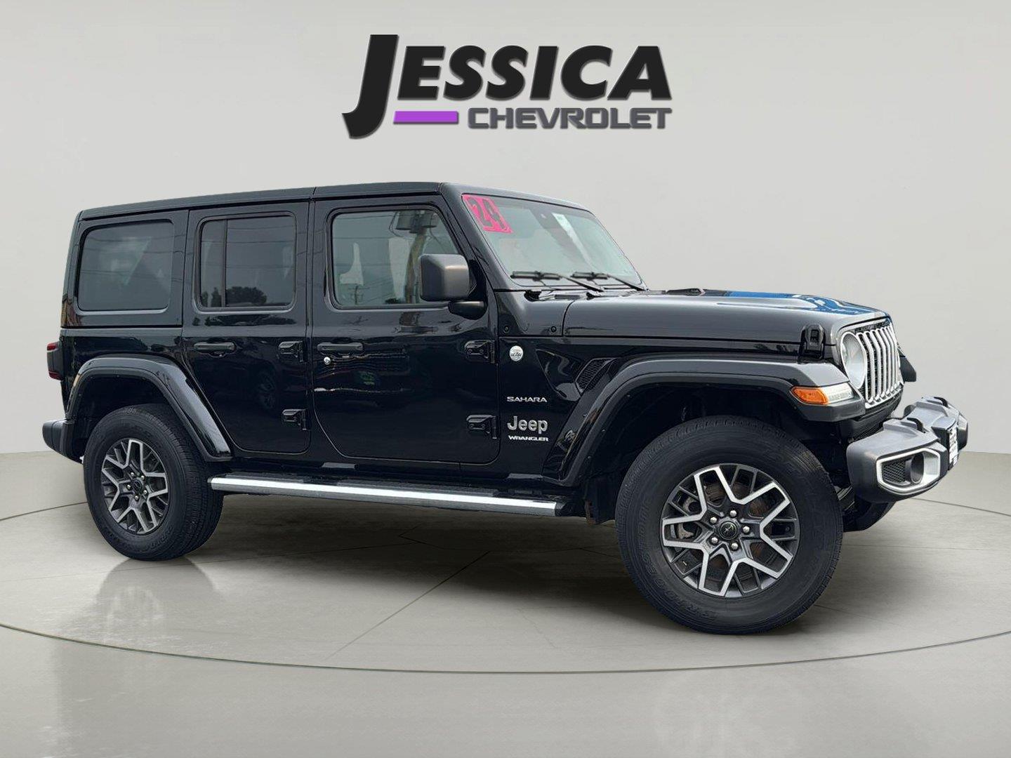 Black 2024 Jeep Wrangler SUV / Crossover Four-Wheel Drive 