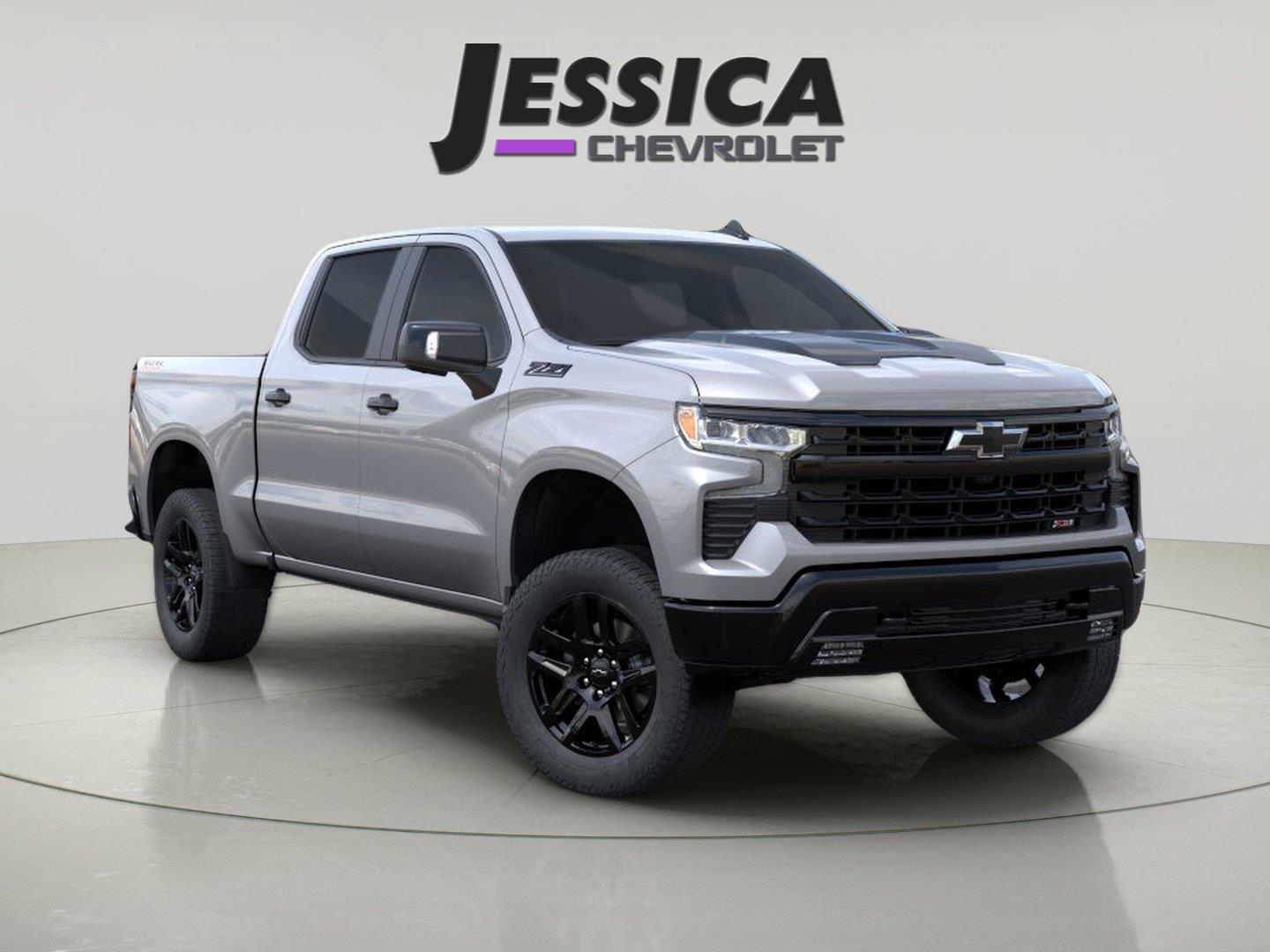 Sterling Gray Metallic 2026 Chevrolet Silverado 1500 Pickup Truck Four-Wheel Drive Automatic