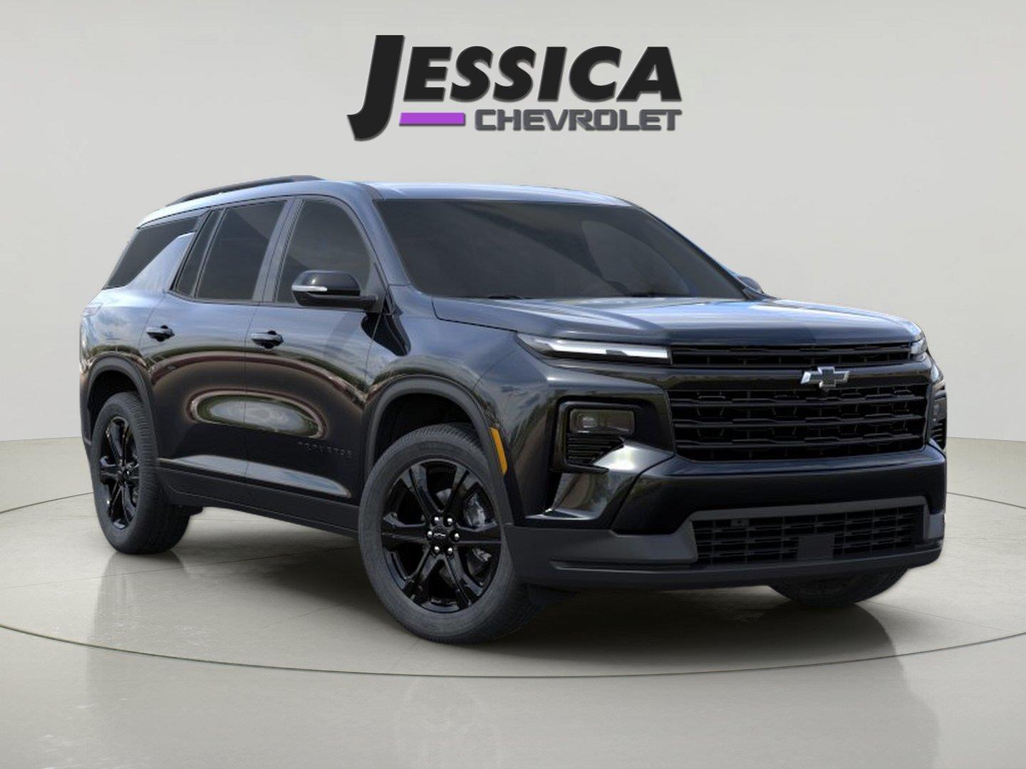 Mosaic Black Metallic 2027 Chevrolet Traverse SUV / Crossover Four-Wheel Drive 8-Speed Automatic
