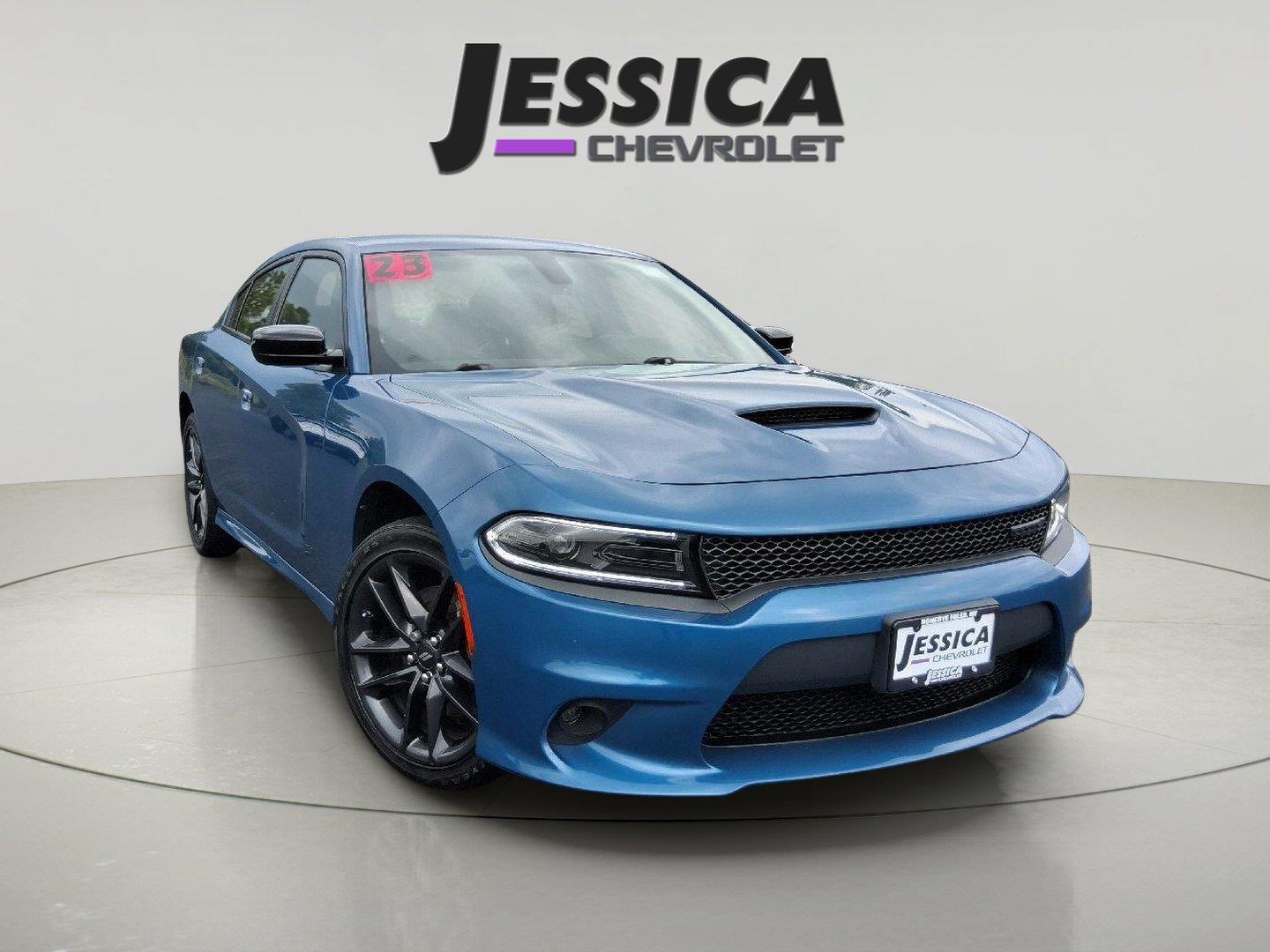 Blue (Frostbite) 2023 Dodge Charger Sedan All-Wheel Drive 8-Speed Automatic