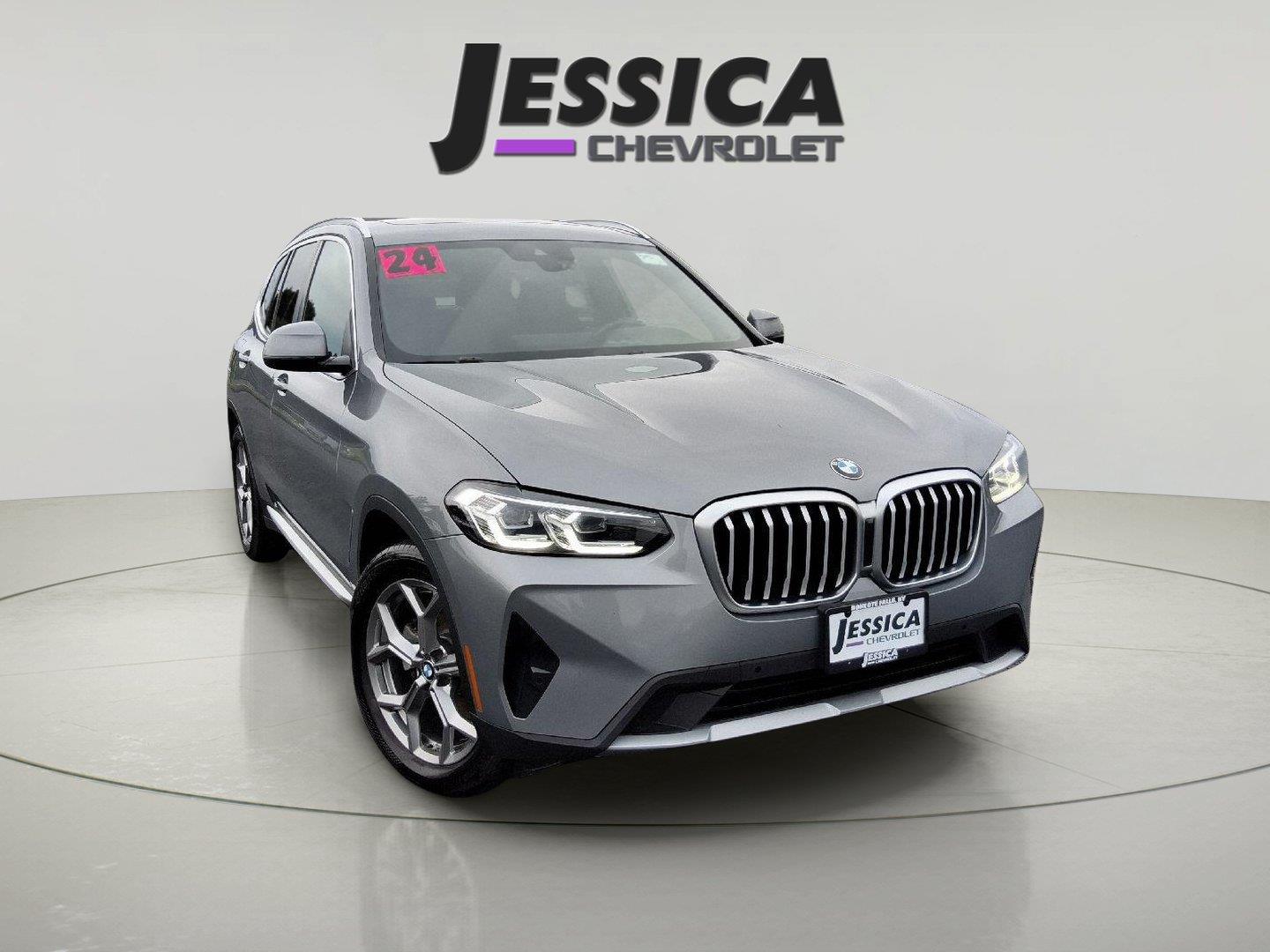 Gray 2024 BMW X3 SUV / Crossover All-Wheel Drive Automatic