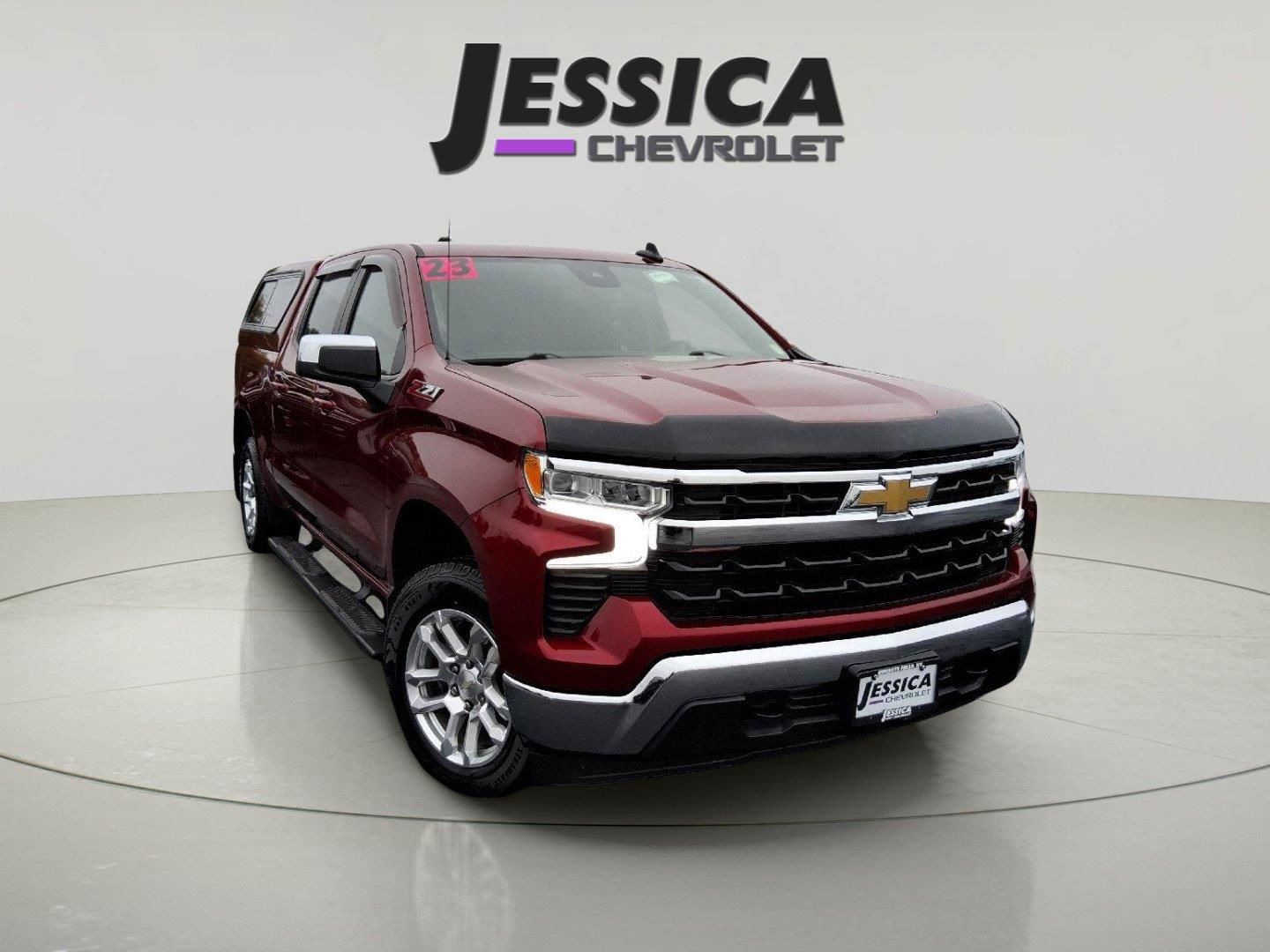 Radiant Red Tintcoat 2023 Chevrolet Silverado 1500 Pickup Truck Four-Wheel Drive Automatic