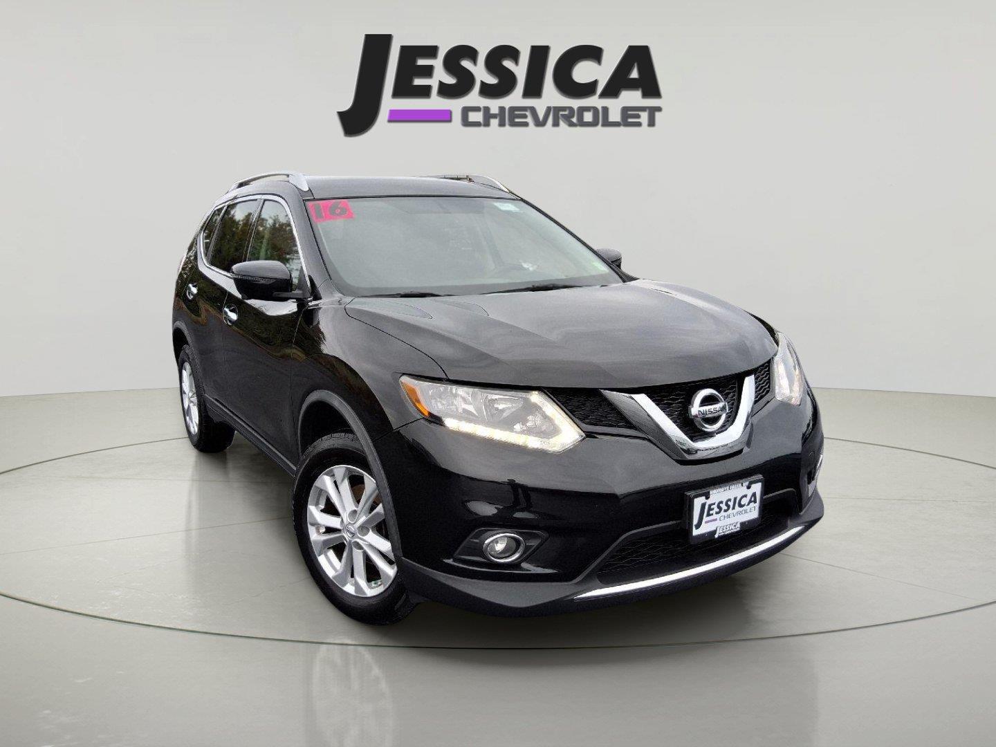 Gray (Magnetic Black) 2016 Nissan Rogue SUV / Crossover All-Wheel Drive Continuously Variable Transmission