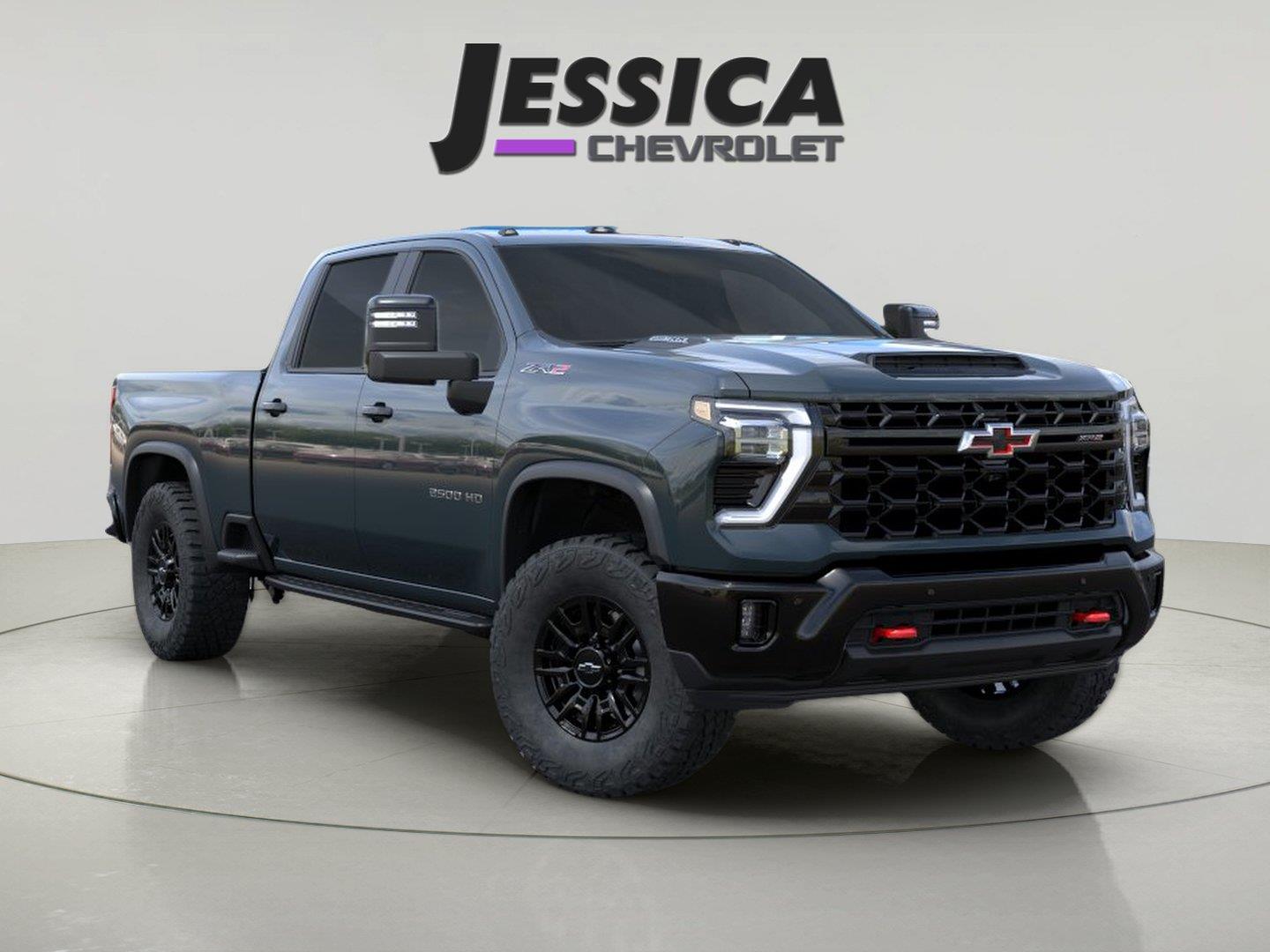 Cypress Gray 2026 Chevrolet Silverado 2500HD Pickup Truck Four-Wheel Drive Automatic