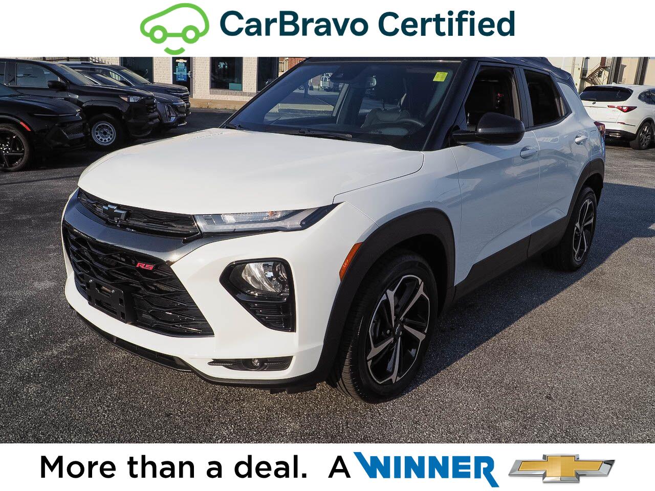 Summit White 2023 Chevrolet Trailblazer SUV / Crossover Front-Wheel Drive Continuously Variable Transmission