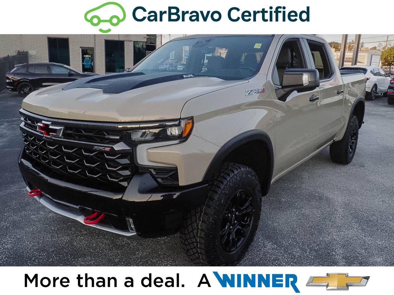 Sand Dune Metallic 2022 Chevrolet Silverado 1500 Pickup Truck Four-Wheel Drive Automatic