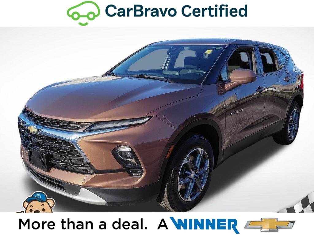 Red (Copper Bronze Metallic) 2023 Chevrolet Blazer SUV / Crossover All-Wheel Drive 9-Speed Automatic