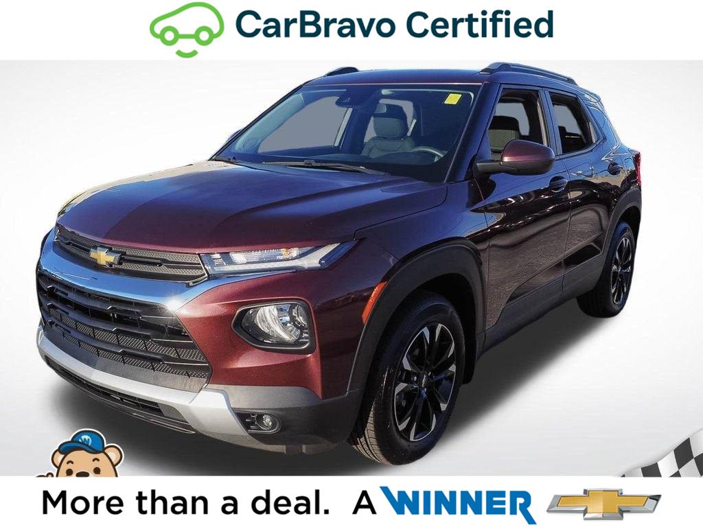 Mahogany Red Metallic 2022 Chevrolet Trailblazer SUV / Crossover Front-Wheel Drive Continuously Variable Transmission