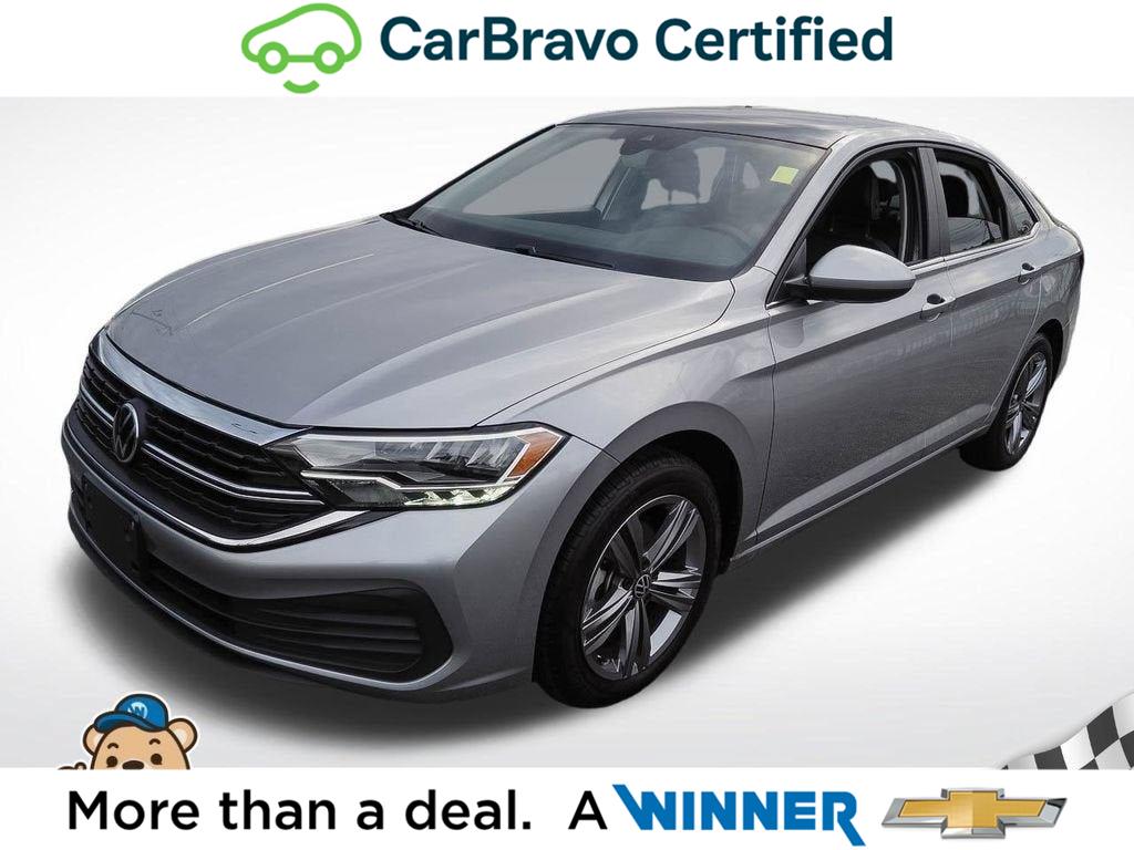 Pyrite Silver Metallic 2023 Volkswagen Jetta Sedan Front-Wheel Drive Automatic