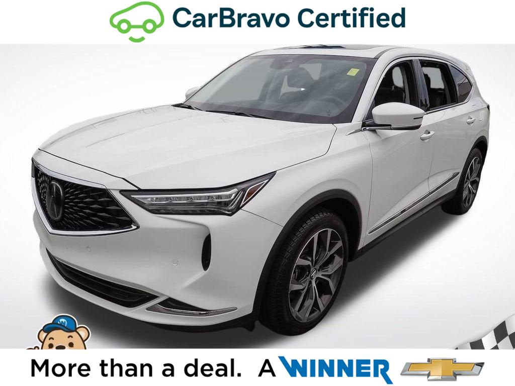 Platinum White Pearl 2022 Acura MDX SUV / Crossover All-Wheel Drive Automatic