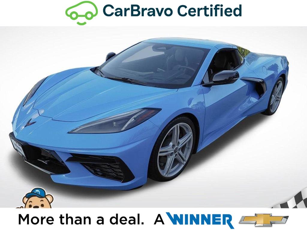 Rapid Blue 2024 Chevrolet Corvette Convertible Rear-Wheel Drive 8-Speed Dual Clutch