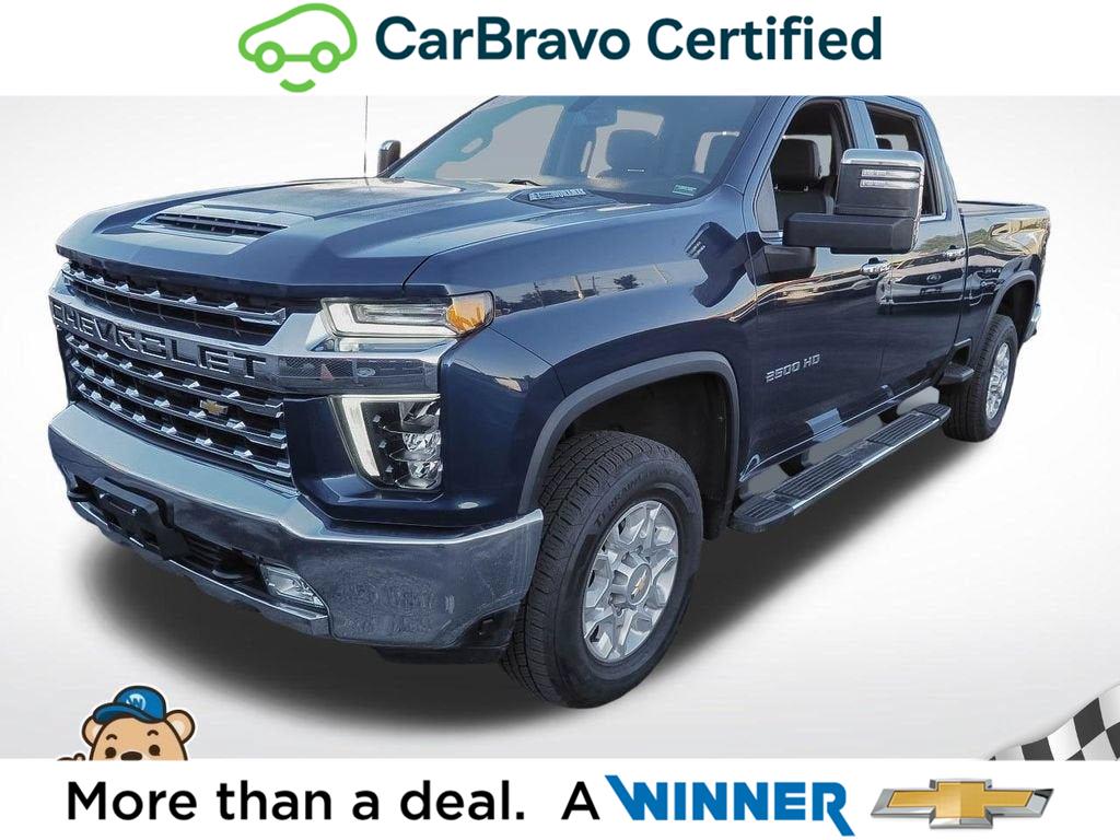 Northsky Blue Metallic 2022 Chevrolet Silverado 2500HD Pickup Truck Four-Wheel Drive Automatic