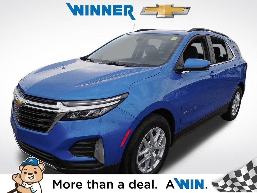 Riptide Blue Metallic 2024 Chevrolet Equinox SUV / Crossover Front-Wheel Drive 6-Speed Automatic Overdrive