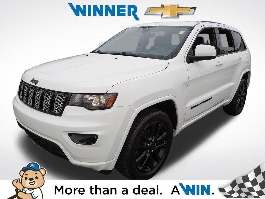 Bright White Clearcoat 2019 Jeep Grand Cherokee SUV / Crossover Four-Wheel Drive 8-Speed Automatic
