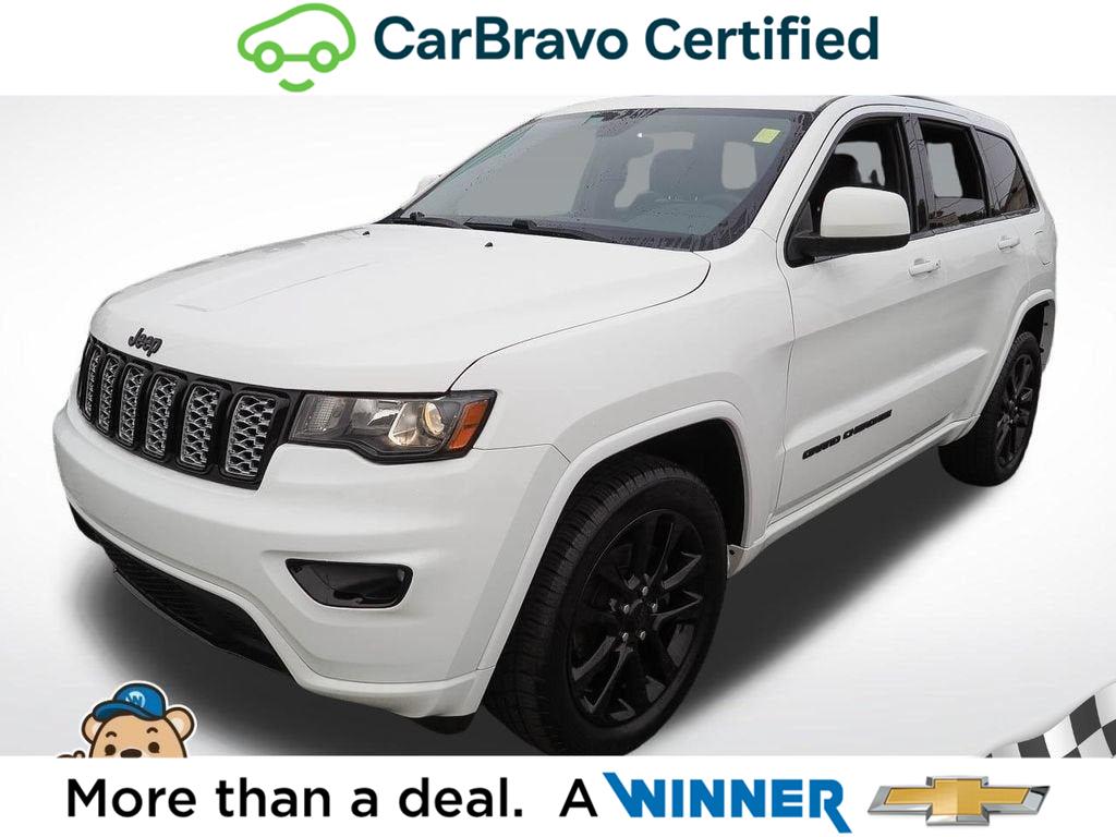 Bright White Clearcoat 2019 Jeep Grand Cherokee SUV / Crossover Four-Wheel Drive 8-Speed Automatic