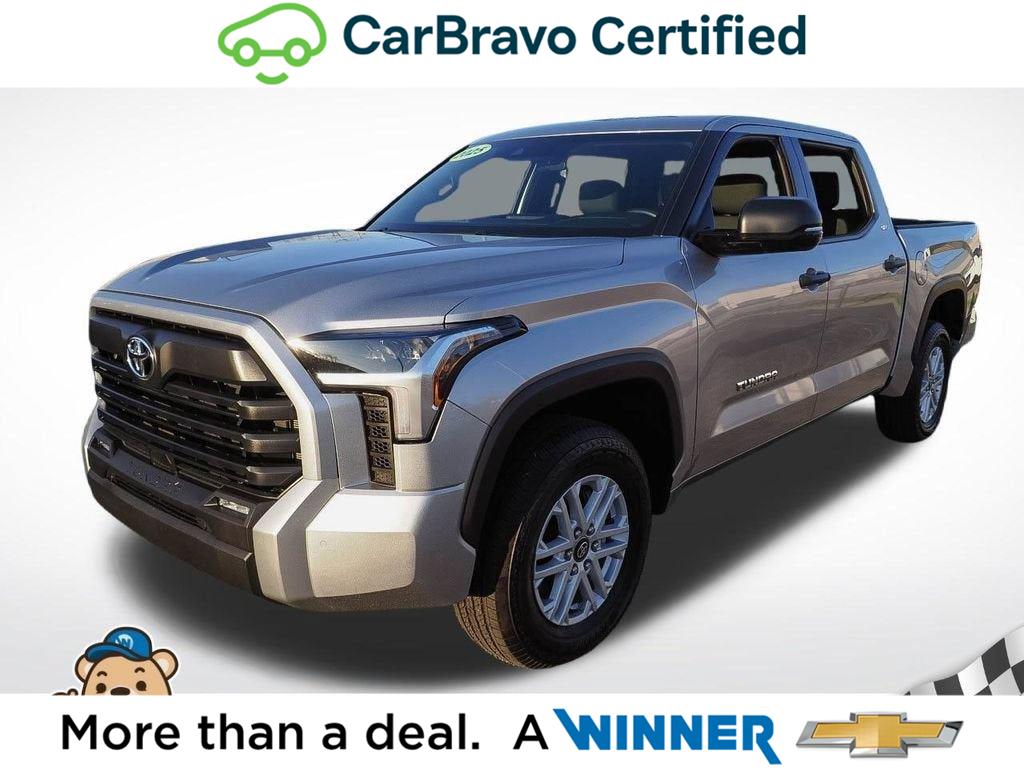 Celestial Silver Metallic 2025 Toyota Tundra Pickup Truck Four-Wheel Drive Automatic