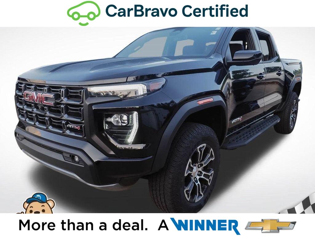 Onyx Black 2024 GMC Canyon Pickup Truck Four-Wheel Drive 8-Speed Automatic