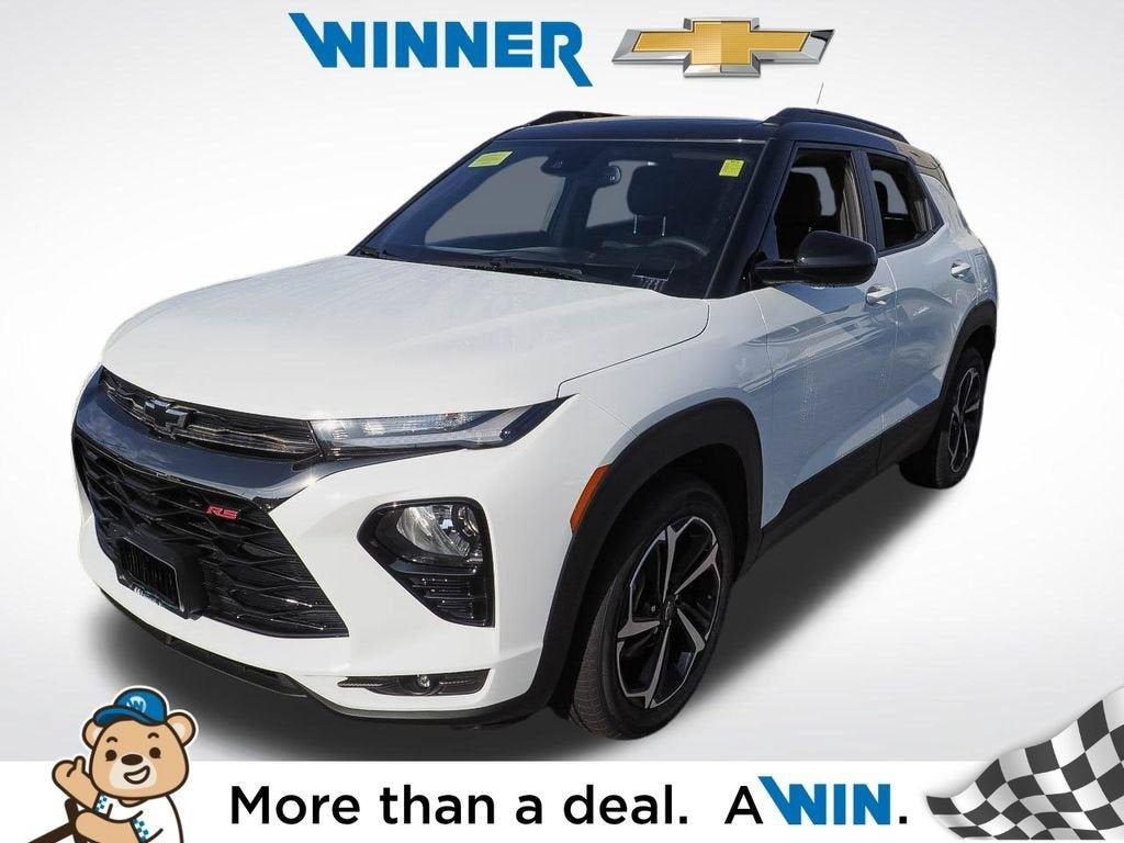 Summit White 2023 Chevrolet Trailblazer SUV / Crossover Front-Wheel Drive Continuously Variable Transmission