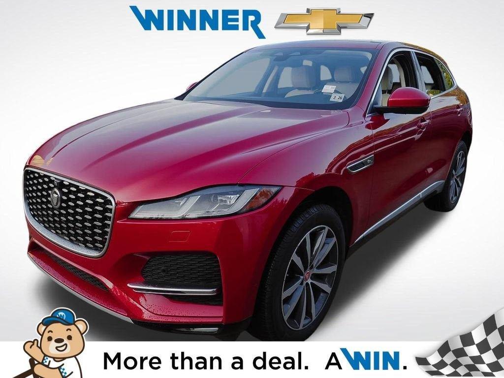 Firenze Red 2021 Jaguar F-PACE SUV / Crossover All-Wheel Drive Automatic