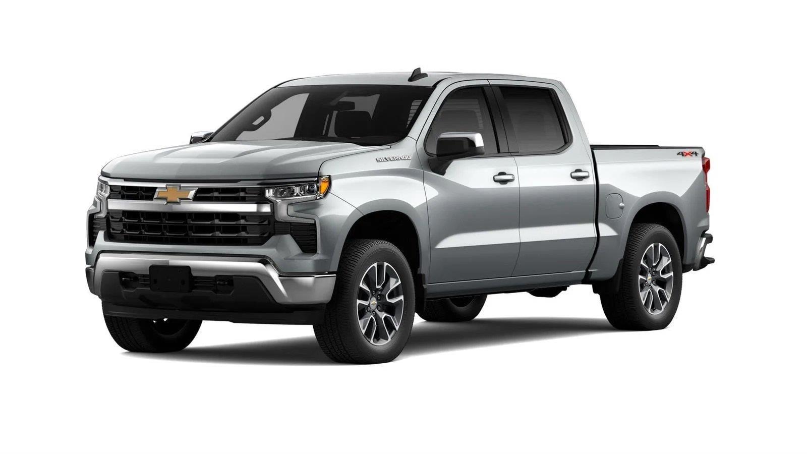 Sterling Gray Metallic 2026 Chevrolet Silverado 1500 Pickup Truck Four-Wheel Drive Automatic