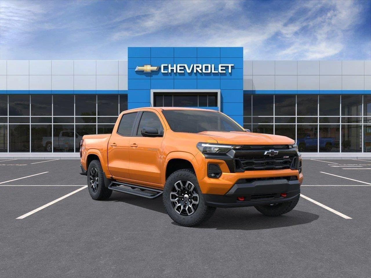 Sunrise Orange 2026 Chevrolet Colorado Pickup Truck Four-Wheel Drive 8-Speed Automatic