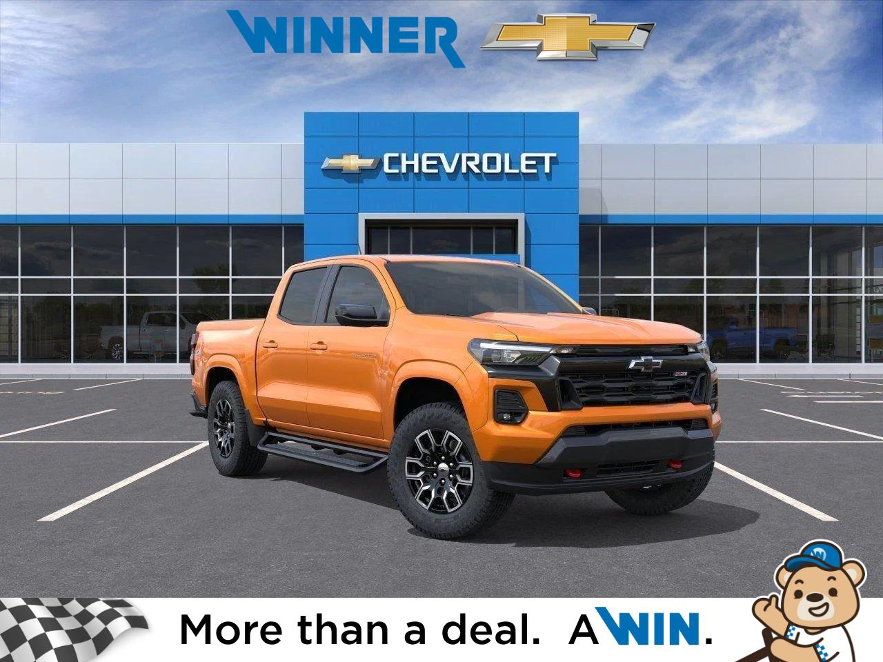 Sunrise Orange 2026 Chevrolet Colorado Pickup Truck Four-Wheel Drive 8-Speed Automatic