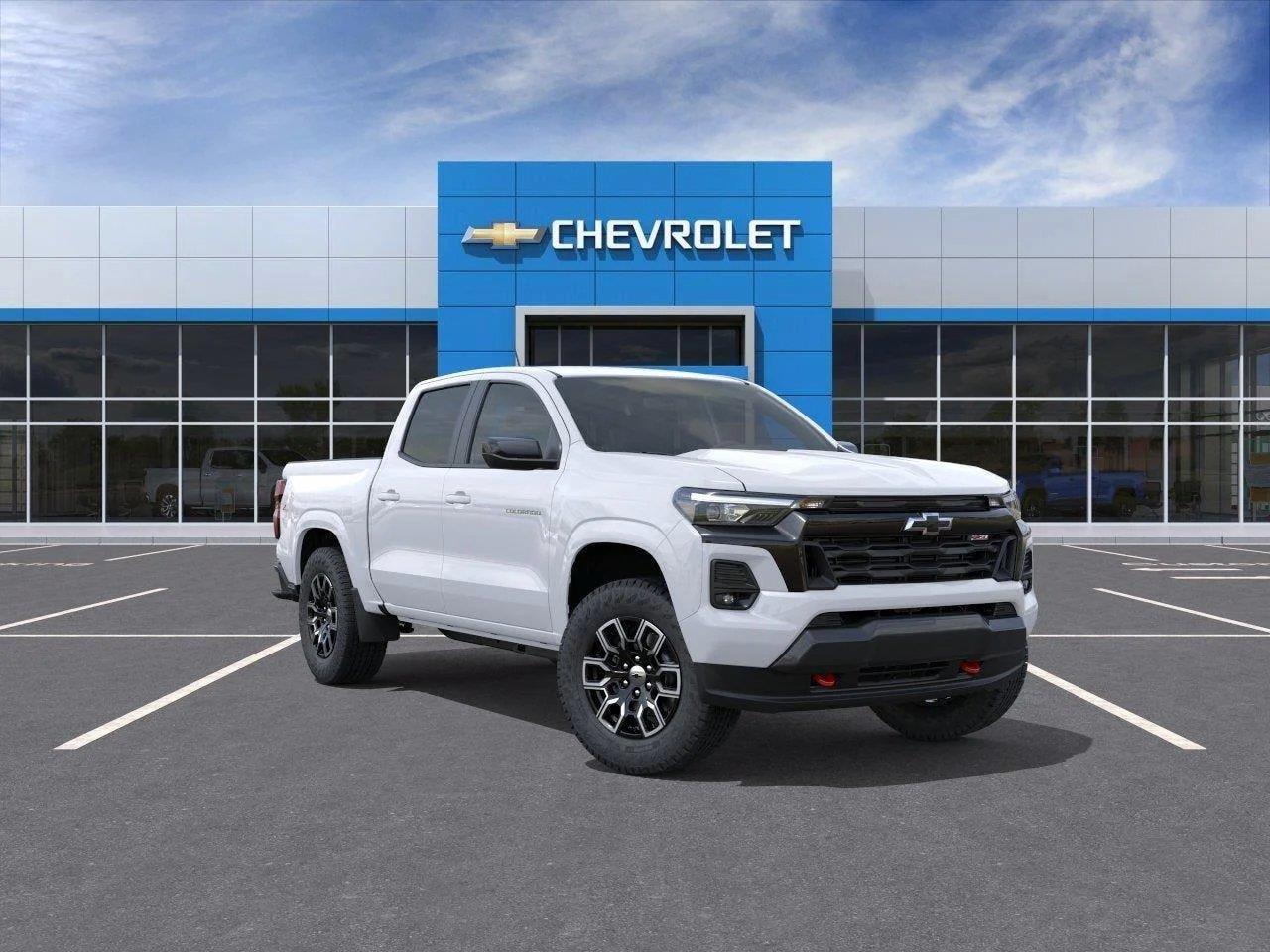 Summit White 2026 Chevrolet Colorado Pickup Truck Four-Wheel Drive 8-Speed Automatic