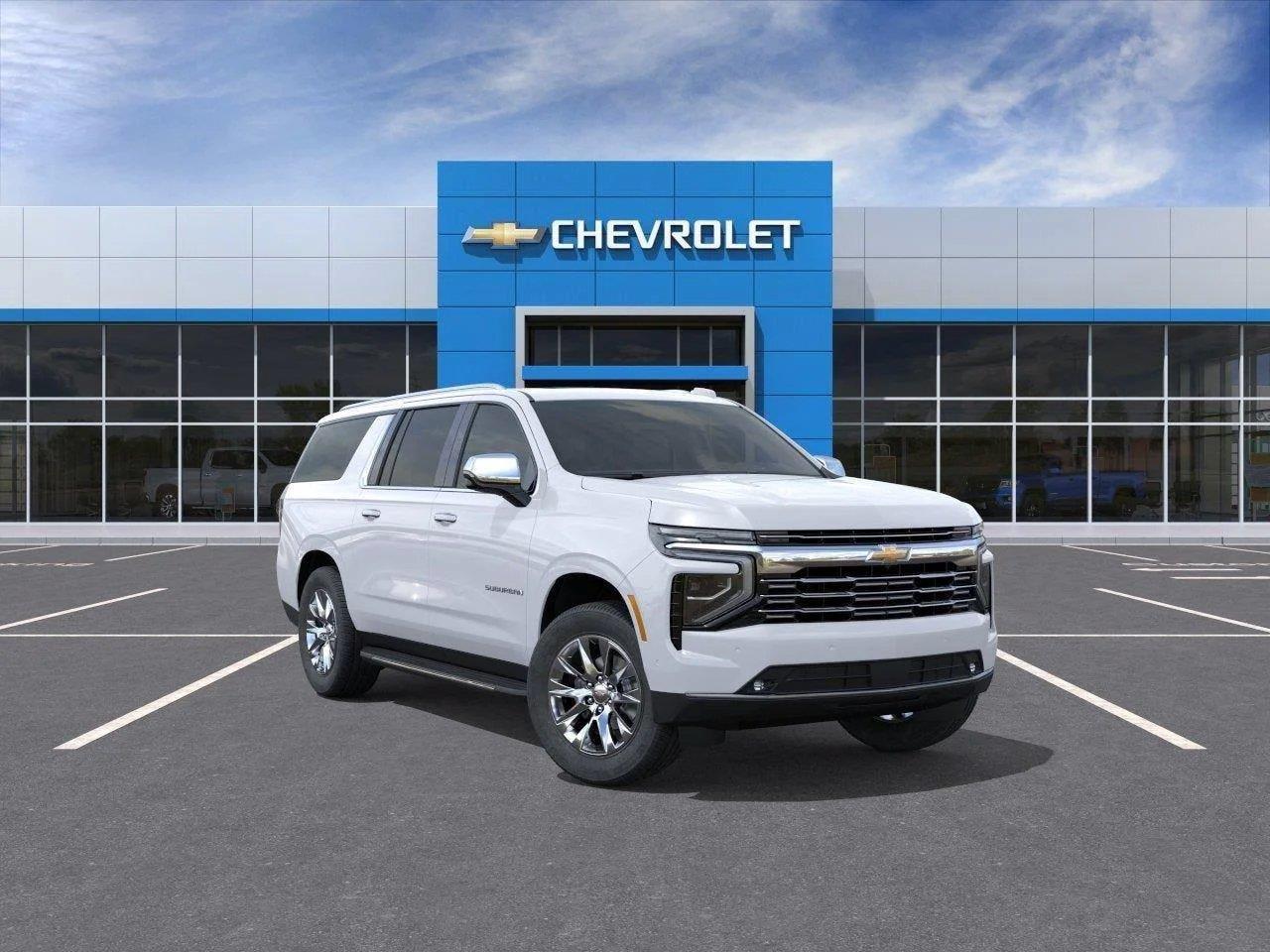 Polar White Tricoat 2026 Chevrolet Suburban SUV / Crossover Four-Wheel Drive Automatic