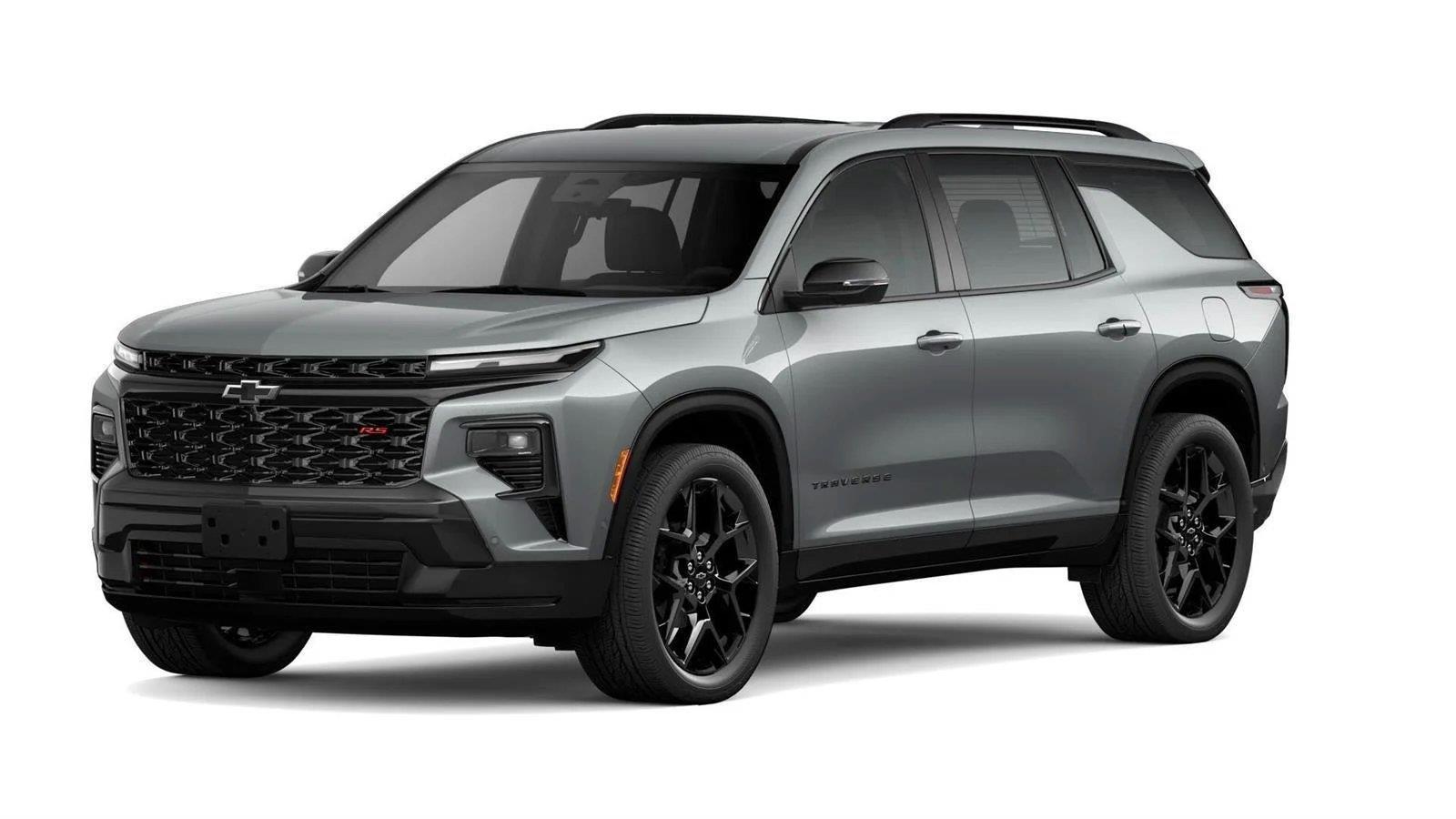 Sterling Gray Metallic 2026 Chevrolet Traverse SUV / Crossover Four-Wheel Drive 8-Speed Automatic