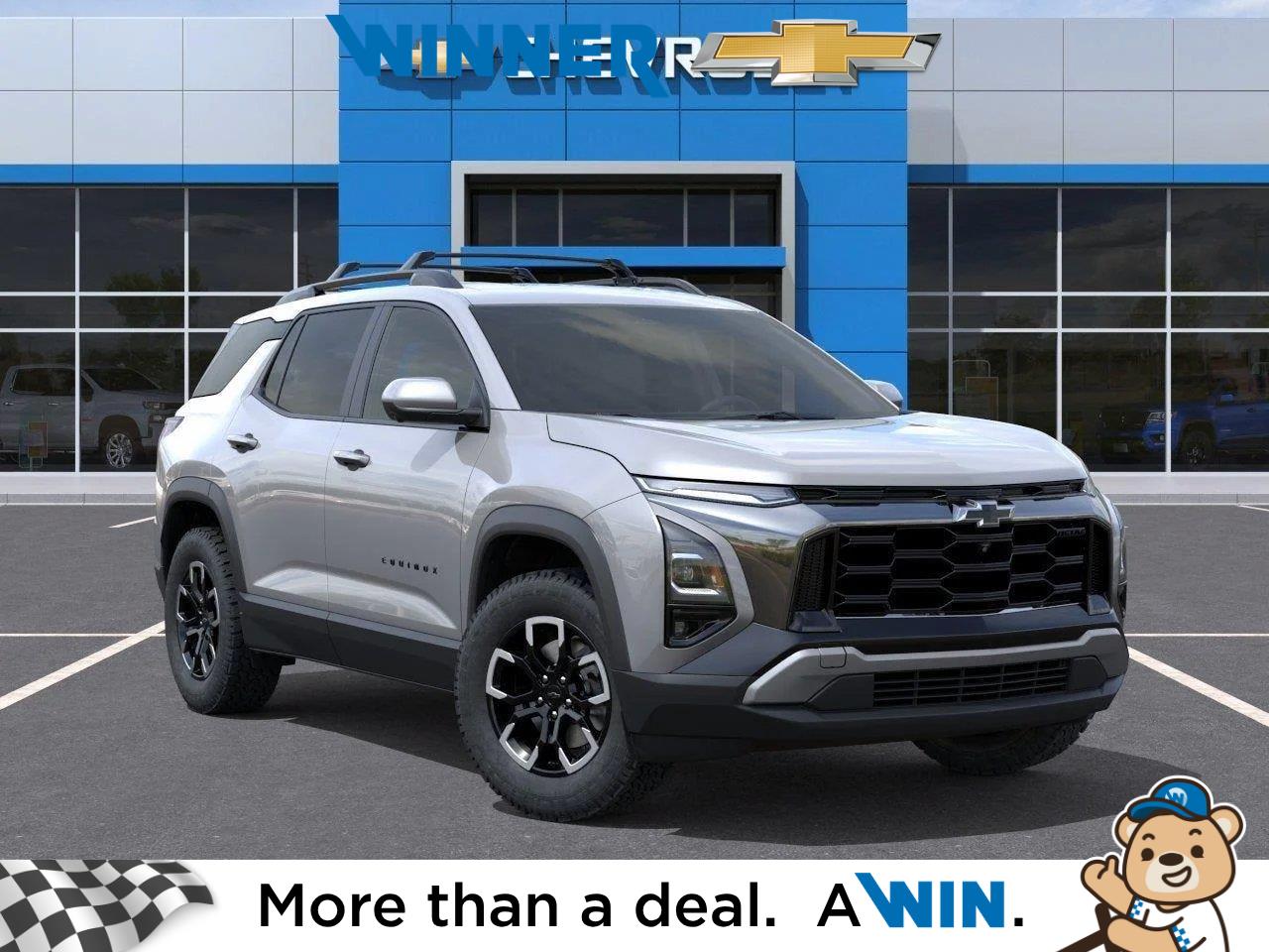 Sterling Gray Metallic 2026 Chevrolet Equinox SUV / Crossover Front-Wheel Drive Continuously Variable Transmission