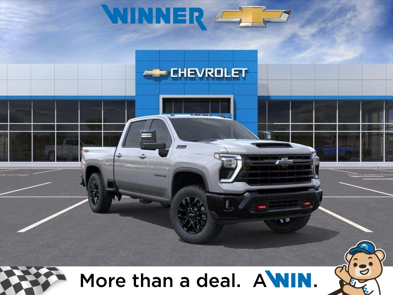 Sterling Gray Metallic 2026 Chevrolet Silverado 2500HD Pickup Truck Four-Wheel Drive Automatic