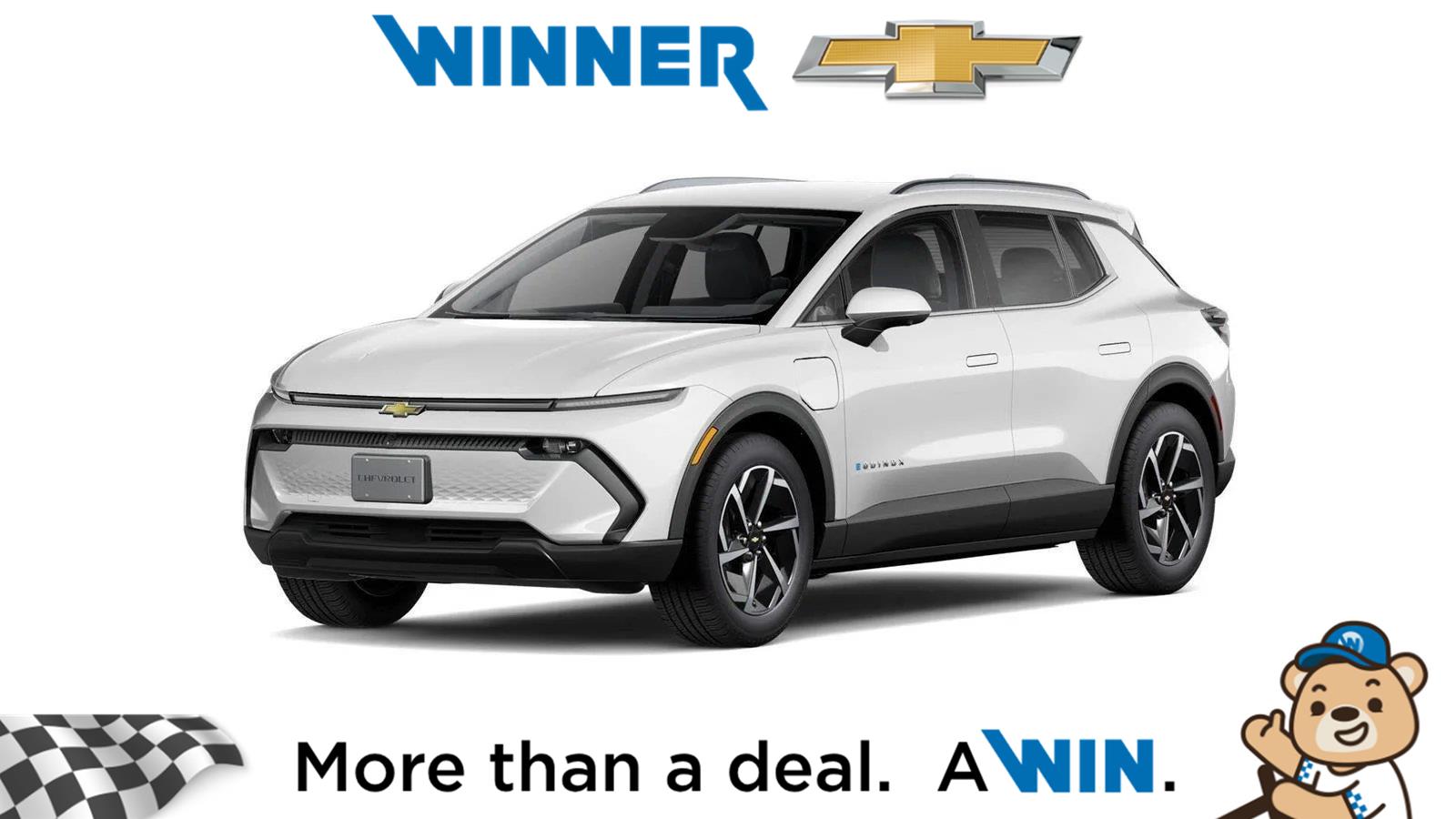 Summit White 2026 Chevrolet Equinox EV SUV / Crossover Front-Wheel Drive Automatic