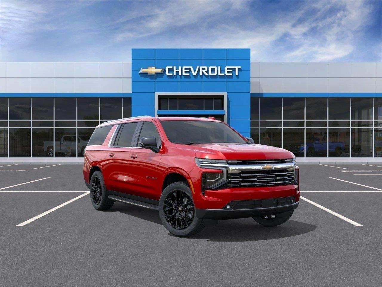 Radiant Red Tintcoat 2026 Chevrolet Suburban SUV / Crossover Four-Wheel Drive Automatic