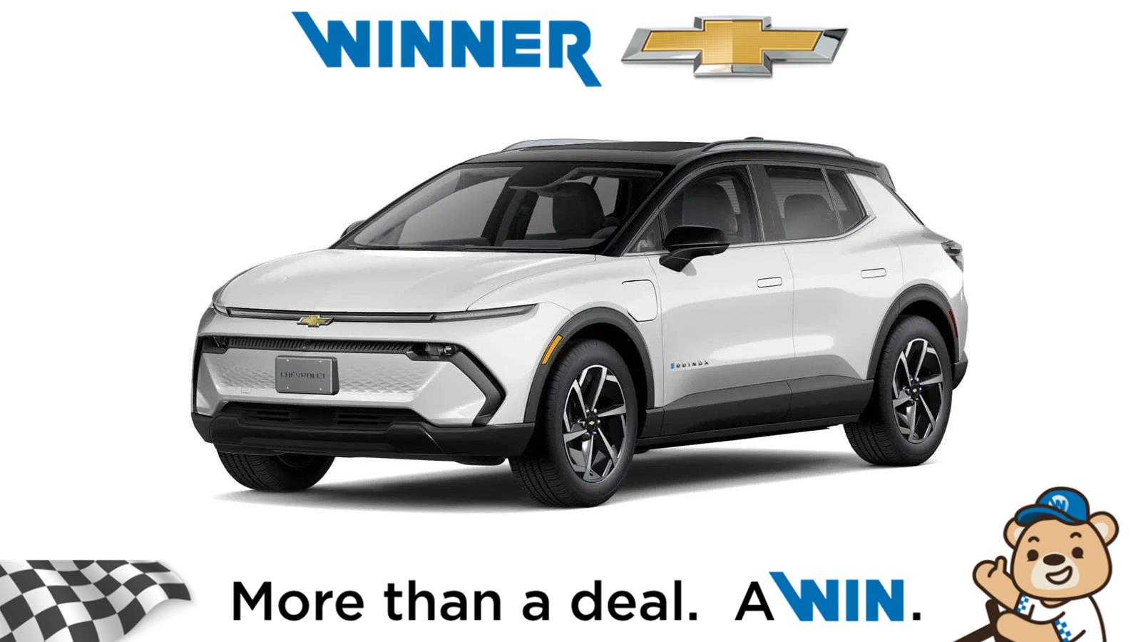 Summit White 2026 Chevrolet Equinox EV SUV / Crossover Front-Wheel Drive Automatic