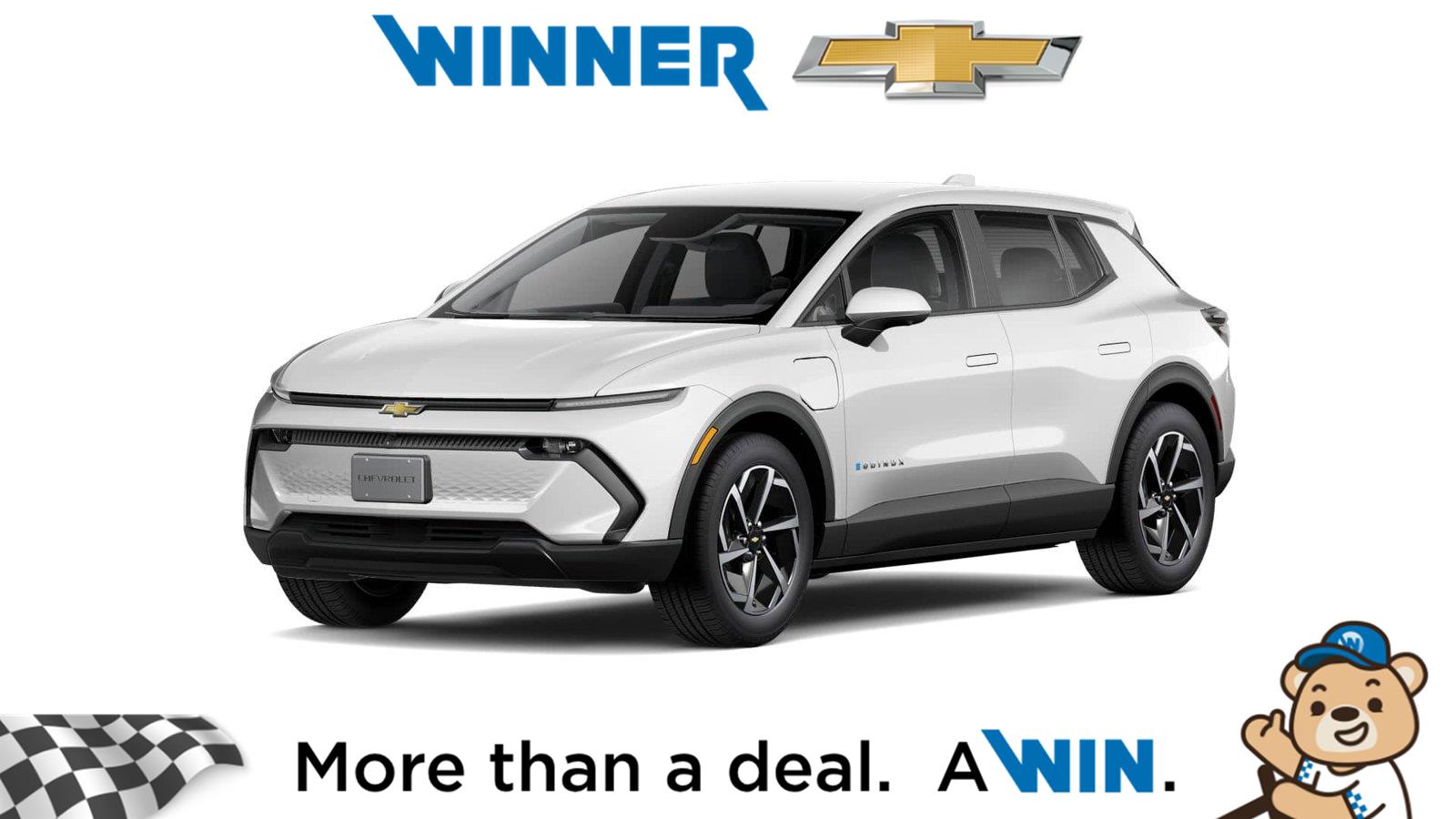 Summit White 2026 Chevrolet Equinox EV SUV / Crossover Front-Wheel Drive Automatic