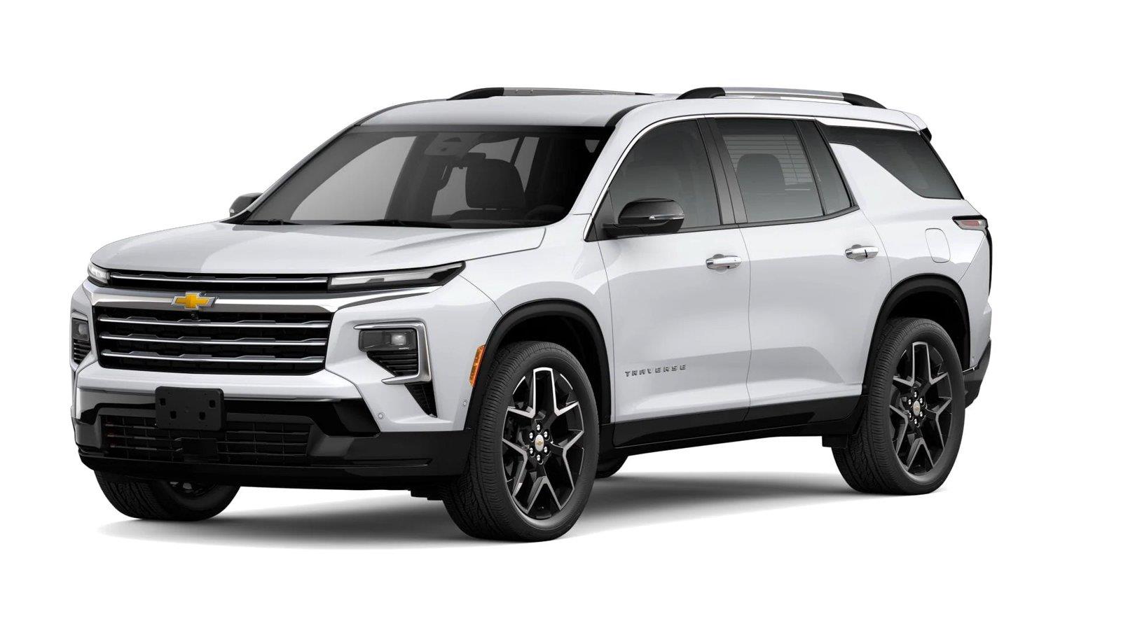 Polar White Tricoat 2026 Chevrolet Traverse SUV / Crossover Four-Wheel Drive 8-Speed Automatic