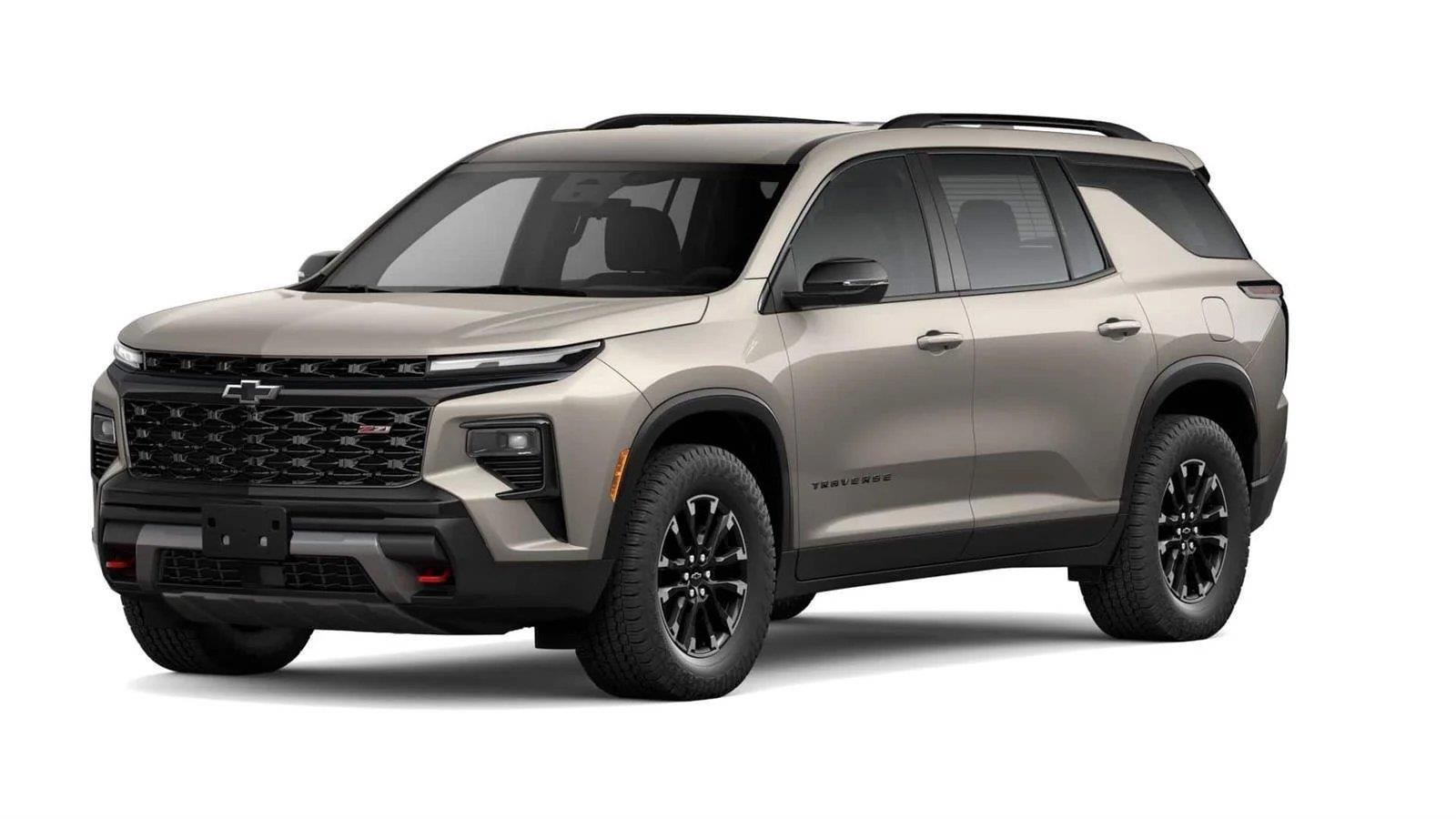 Sandstone Gray 2026 Chevrolet Traverse SUV / Crossover Four-Wheel Drive 8-Speed Automatic