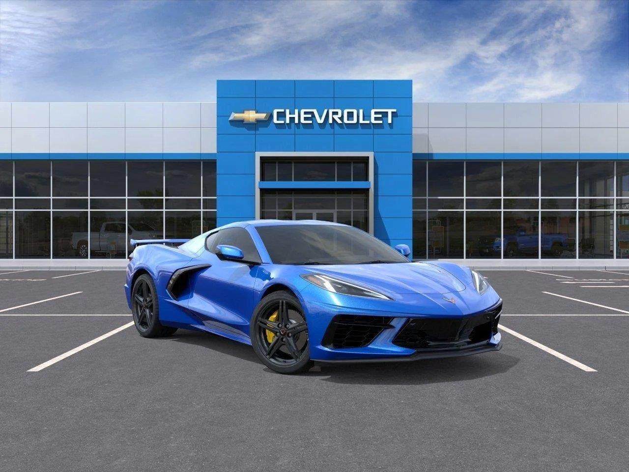 Riptide Blue Metallic 2026 Chevrolet Corvette Coupe Rear-Wheel Drive 8-Speed Dual Clutch