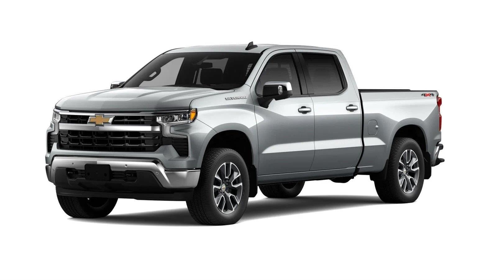 Sterling Gray Metallic 2026 Chevrolet Silverado 1500 Pickup Truck Four-Wheel Drive Automatic