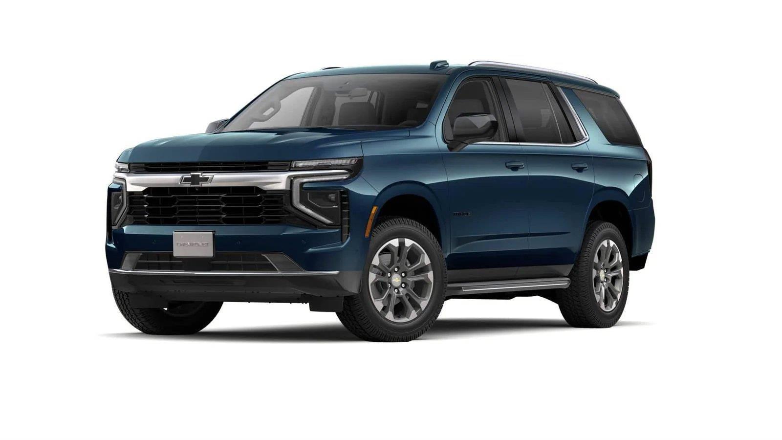 Lakeshore Blue Metallic 2025 Chevrolet Tahoe SUV / Crossover Four-Wheel Drive Automatic