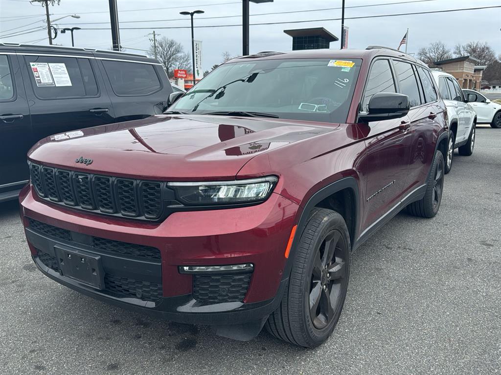 Velvet Red Pearlcoat 2023 Jeep Grand Cherokee L Limited 4WD SUV / Crossover Four-Wheel Drive 8-Speed Automatic