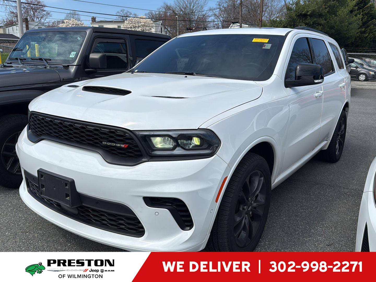 White Knuckle Clearcoat 2025 Dodge Durango GT Plus AWD SUV / Crossover All-Wheel Drive 8-Speed Automatic