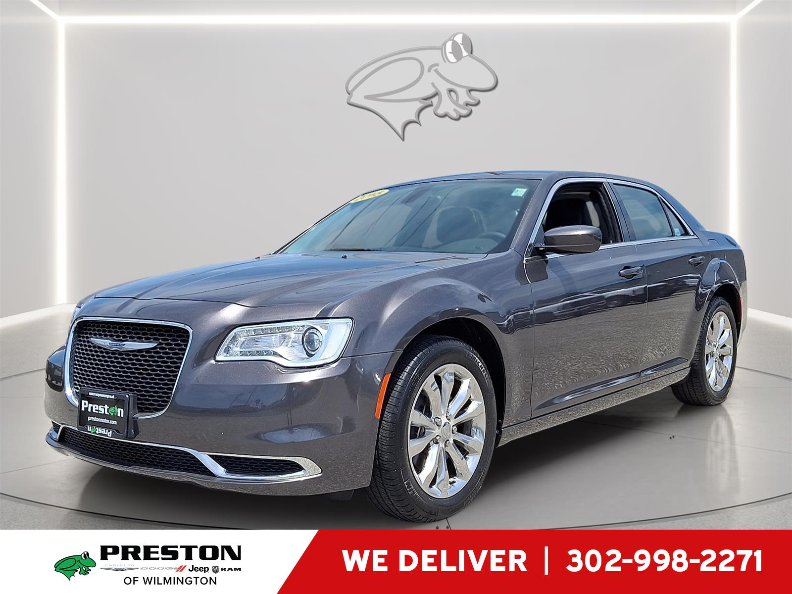 Gray (Granite Crystal Metallic Clearcoat) 2015 Chrysler 300 Sedan All-Wheel Drive 8-Speed Automatic