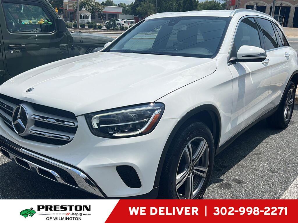 Polar White 2020 Mercedes-Benz GLC SUV / Crossover All-Wheel Drive Automatic